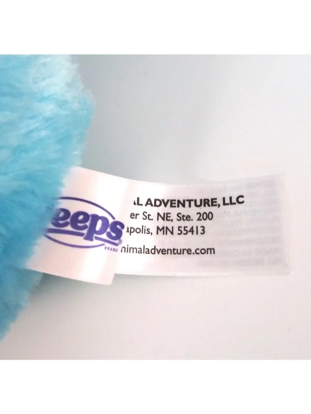 NWT Animal Adventure Peeps Blue Peep Soft 15